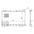 ABAKUS 049-017-0003-B - Radiateur, refroidissement du moteur