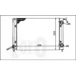 ABAKUS 053-017-0003 - Radiateur, refroidissement du moteur