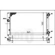 ABAKUS 053-017-0010 - Radiateur, refroidissement du moteur