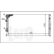 ABAKUS 053-017-0032 - Radiateur, refroidissement du moteur