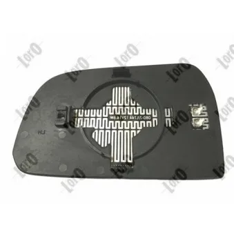 Verre de rétroviseur, rétroviseur extérieur ABAKUS 1507G02