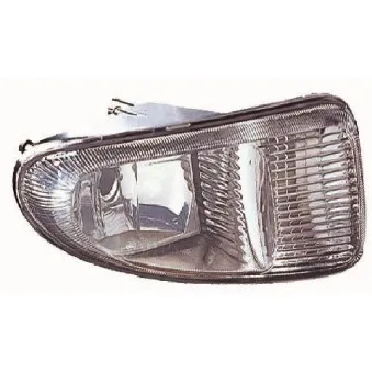 Projecteur antibrouillard ABAKUS 333-2010L-AS