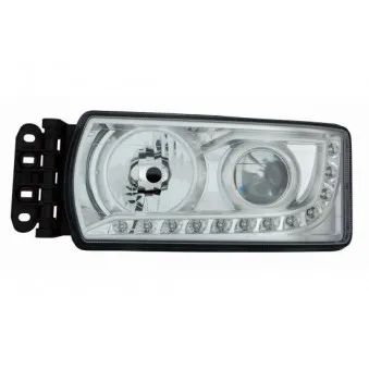 Projecteur principal ABAKUS 663-1110R-LD-E pour IVECO STRALIS AD 260S33, AT 260S33 - 330cv