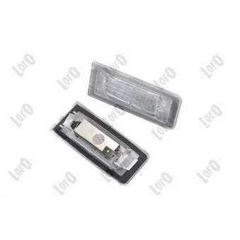 Feu éclaireur de plaque ABAKUS L03-210-0001LED pour AUDI TT 1.8 T quattro - 180cv