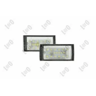 Feu éclaireur de plaque ABAKUS L04-210-0002LED pour BMW Série 3 320 Cd - 150cv