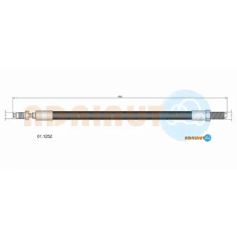 ADRIAUTO 01.1252 - Tuyau d'embrayage