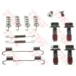 TRW SFK406 - Kit d'accessoires, mâchoires de frein de stationnement