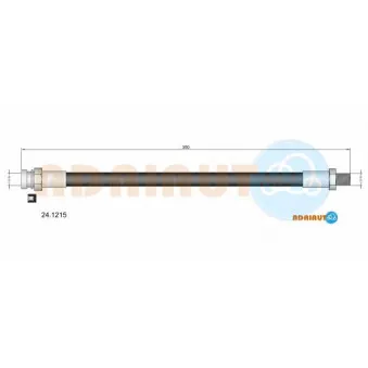 ADRIAUTO 24.1215 - Flexible de frein