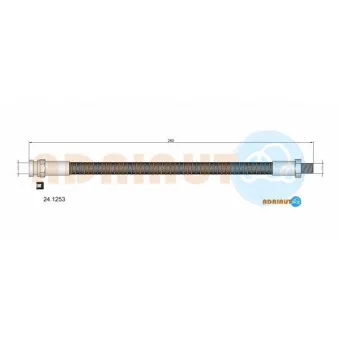 Flexible de frein ADRIAUTO [24.1253]