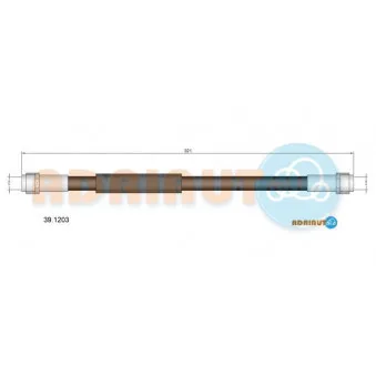 ADRIAUTO 39.1203 - Flexible de frein