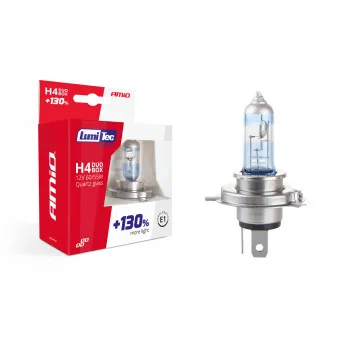 Lot de 2 Ampoules halogène H4 AMIO 01405 pour HONDA CBR CBR 600 F - 50cv
