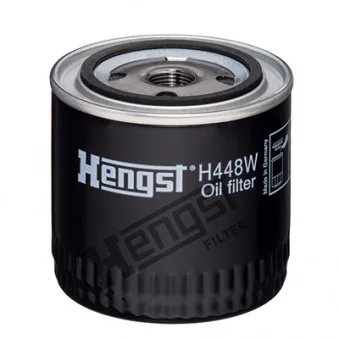 Filtre à huile HENGST FILTER H448W pour SCANIA 4 - series 114 G/340 - 340cv