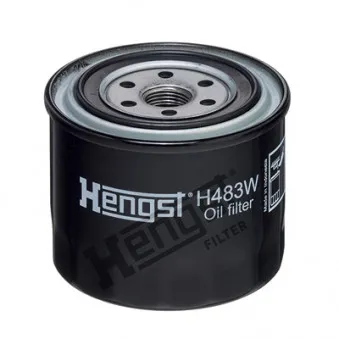 Filtre à huile HENGST FILTER H483W pour RENAULT TRUCKS MAXITY 140,45 - 140cv
