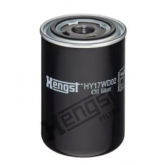 Filtre à huile HENGST FILTER HY17WD02 pour MAN SL II 280 - 280cv