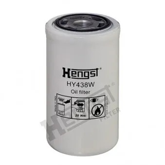 Filtre hydraulique, boîte automatique HENGST FILTER OEM 01314201