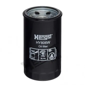Filtre, système hydraulique de travail HENGST FILTER HY806W pour CLAAS ARION 420 - 95cv