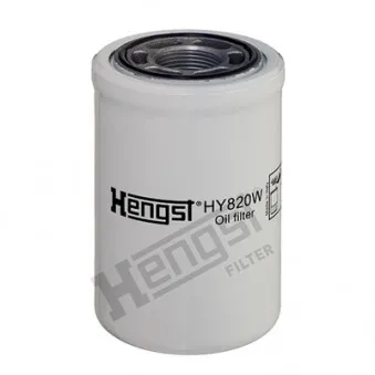 Filtre hydraulique, boîte automatique HENGST FILTER HY820W pour JOHN DEERE Series 9000 9200 - 310cv