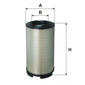 Filtre à air FILTRON AM 416/6 pour SCANIA 4 - series 164 C/580 - 581cv