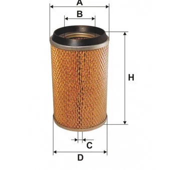 FILTRON AM 464/2 - Filtre à air