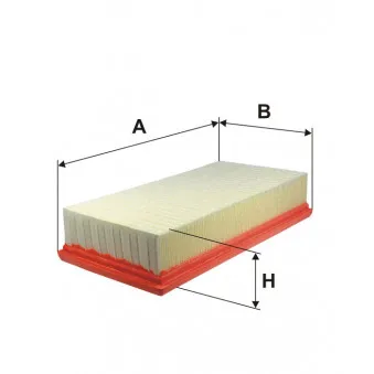 Filtre à air FILTRON OEM 13721702908