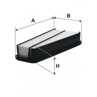 Filtre à air FILTRON OEM 178010P010
