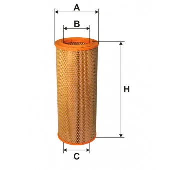 Filtre à air FILTRON OEM 782015714