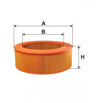 Filtre à air FILTRON AR 327 pour MERCEDES-BENZ KOMBI 300 T Turbo-D - 125cv