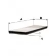 FILTRON K 1000 - Filtre, air de l'habitacle