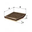 Filtre, air de l'habitacle FILTRON [K 1104A]