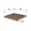 FILTRON K 1123A - Filtre, air de l'habitacle