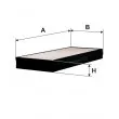 FILTRON K 1208-2x - Filtre, air de l'habitacle