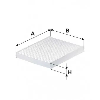 Filtre, air de l'habitacle FILTRON OEM 7412584M10000