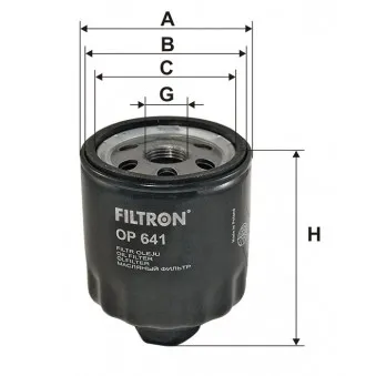Filtre à huile FILTRON OEM 030115561E