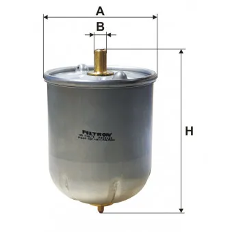 Filtre à huile FILTRON OR 745/3 pour DAF CF 85 FAD 85,360 - 360cv