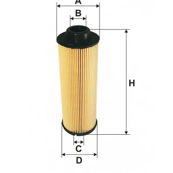 Filtre à carburant FILTRON PE 977/2 pour MAN TGA 18,480 - 480cv