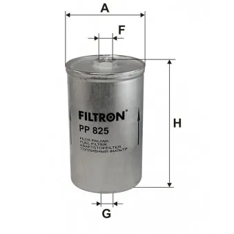 Filtre à carburant FILTRON OEM 82gb9155ba