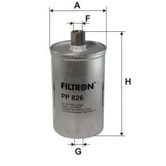 Filtre à carburant FILTRON PP 826