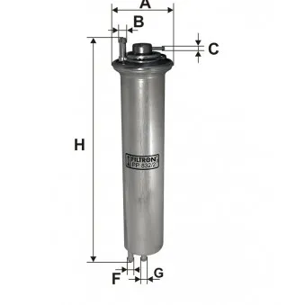 FILTRON PP 832/2 - Filtre à carburant