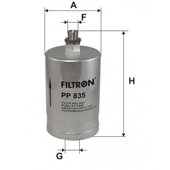 Filtre à carburant FILTRON OEM KL 19