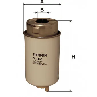 Filtre à carburant FILTRON OEM V25-9689