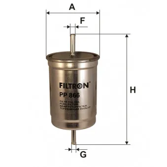 Filtre à carburant FILTRON OEM LFPF067