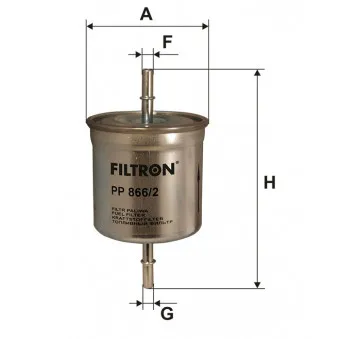 Filtre à carburant FILTRON PP 866/2