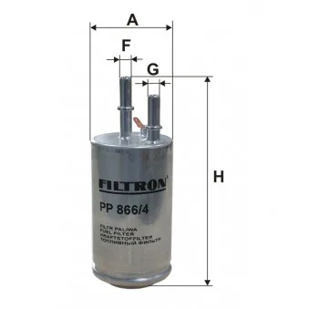 Filtre à carburant FILTRON OEM EFF5185.20
