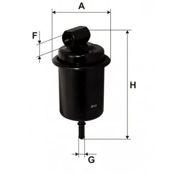 Filtre à carburant FILTRON OEM 3191105000