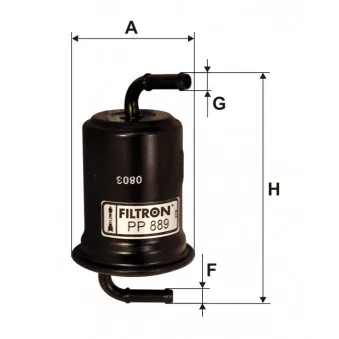 FILTRON PP 889 - Filtre à carburant