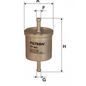 Filtre à carburant FILTRON OEM 33310