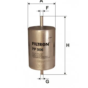 Filtre à carburant FILTRON PP 906