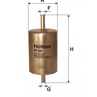 Filtre à carburant FILTRON PP 907
