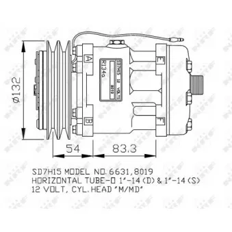 NRF 32138G - Compresseur, climatisation