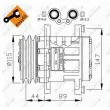 NRF 32207G - Compresseur, climatisation